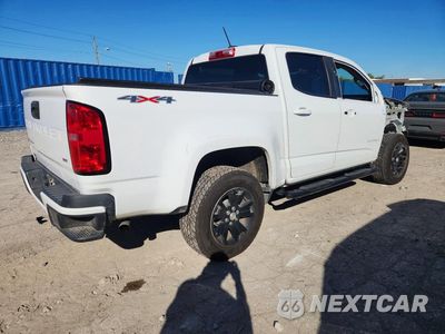 Trzecie zdjęcie samochodu z tyłu: 2021 CHEVROLET COLORADO LT VIN:1GCGTCEN9M1145047 - miniatura