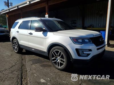 Czwarte zdjęcie samochodu z boku: 2016 FORD EXPLORER SPORT VIN:1FM5K8GT5GGB05810 - miniatura