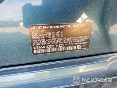 Zdjęcie 12 z 12 samochodu: 2020 BMW 330I VIN:WBA5R1C0XLFH42002 - miniatura