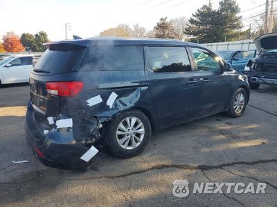 Trzecie zdjęcie samochodu z tyłu: 2017 KIA SEDONA LX VIN:KNDMB5C13H6233618 - miniatura