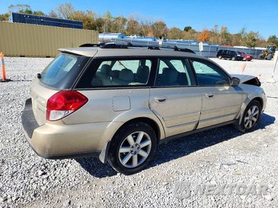 Trzecie zdjęcie samochodu z tyłu: 2008 SUBARU OUTBACK 2.5I LIMITED VIN:4S4BP62C387304694 - miniatura