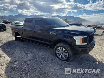 Czwarte zdjęcie samochodu z boku: 2018 FORD F150 SUPERCREW VIN:1FTEW1EP5JKD33848 - miniatura
