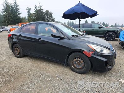 Czwarte zdjęcie samochodu z boku: 2012 HYUNDAI ACCENT GLS VIN:KMHCT4AE1CU252676 - miniatura