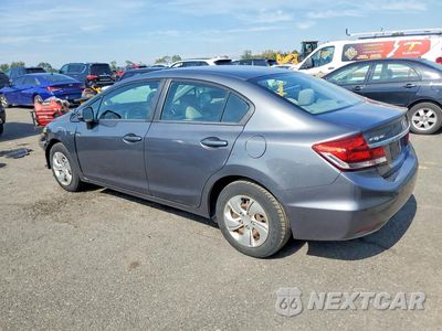 Drugie zdjęcie samochodu z przodu: 2013 HONDA CIVIC LX VIN:19XFB2F57DE211020 - miniatura