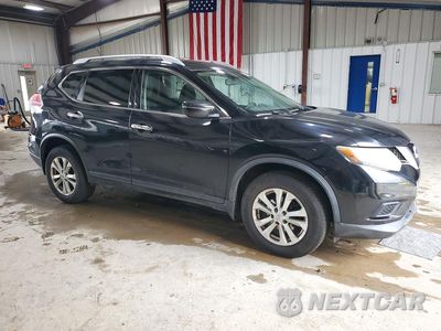 Czwarte zdjęcie samochodu z boku: 2016 NISSAN ROGUE SV VIN:KNMAT2MV1GP608124 - miniatura