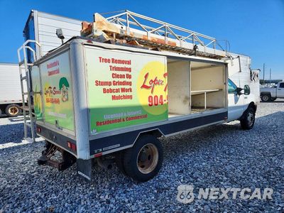 Trzecie zdjęcie samochodu z tyłu: 2003 FORD F550 SUPER DUTY BUCKET TRUCK VIN:1FDAF56P73EC42890 - miniatura