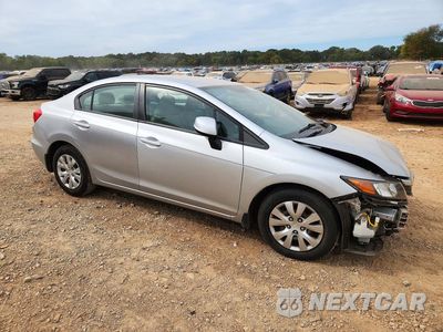 Czwarte zdjęcie samochodu z boku: 2012 HONDA CIVIC LX VIN:19XFB2F59CE027079 - miniatura