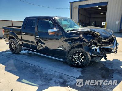 Czwarte zdjęcie samochodu z boku: 2014 FORD F150 SUPERCREW VIN:1FTFW1ETXEKF45328 - miniatura