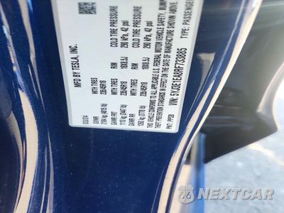 Zdjęcie 12 z 12 samochodu: 2024 TESLA MODEL 3 VIN:5YJ3E1EA8RF733885 - miniatura
