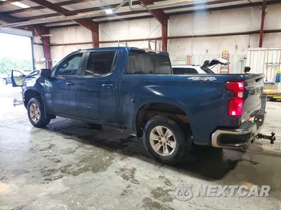Drugie zdjęcie samochodu z przodu: 2021 CHEVROLET SILVERADO K1500 LT VIN:3GCUYDED4MG122830 - miniatura
