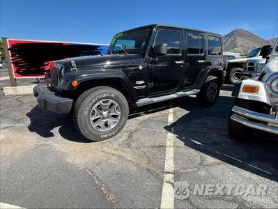 Drugie zdjęcie samochodu z przodu: 2014 JEEP WRANGLER UNLIMITED SAHARA VIN:1C4BJWEG2EL178982 - miniatura