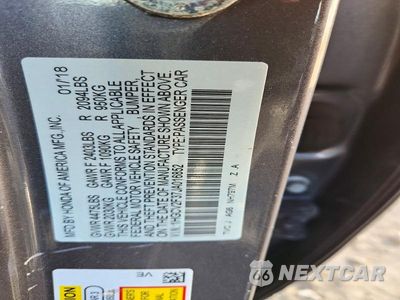 Zdjęcie 12 z 12 samochodu: 2018 HONDA ACCORD SPORT VIN:1HGCV2F37JA016852 - miniatura