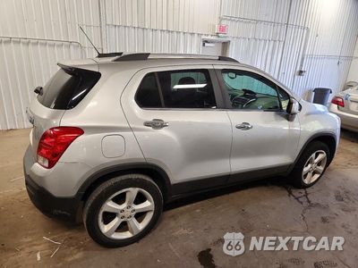 Trzecie zdjęcie samochodu z tyłu: 2015 CHEVROLET TRAX LTZ VIN:3GNCJTSB1FL245130 - miniatura