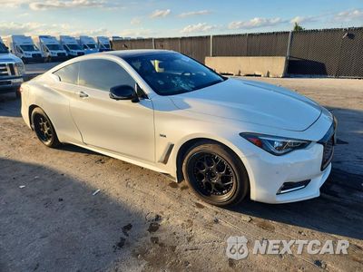 Czwarte zdjęcie samochodu z boku: 2017 INFINITI Q60 3.0T PREMIUM VIN:JN1EV7EL8HM550699 - miniatura