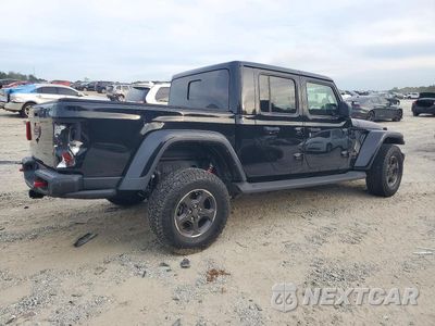 Trzecie zdjęcie samochodu z tyłu: 2022 JEEP GLADIATOR RUBICON VIN:1C6JJTBG3NL152381 - miniatura