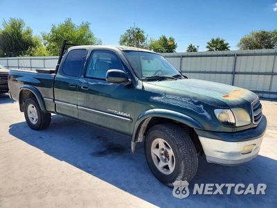 Czwarte zdjęcie samochodu z boku: 2001 TOYOTA TUNDRA ACCESS CAB LIMITED VIN:5TBRT38111S210627 - miniatura