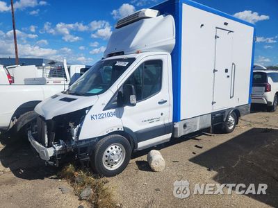 2023 FORD TRANSIT REFRIGERATED BOX TRUCK 1FDBW7ZG9PKA20144 - główne zdjęcie licytacji z USA - miniatura