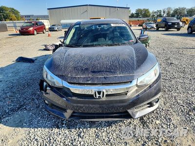 Piąte zdjęcie samochodu w środku: 2017 HONDA CIVIC EX VIN:19XFC1F36HE210629 - miniatura