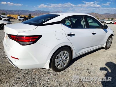 Trzecie zdjęcie samochodu z tyłu: 2024 NISSAN SENTRA S VIN:3N1AB8BV1RY233980 - miniatura