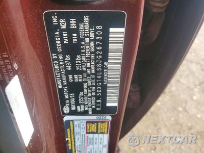 Zdjęcie 13 z 13 samochodu: 2018 KIA OPTIMA LX VIN:5XXGT4L38JG267308 - miniatura
