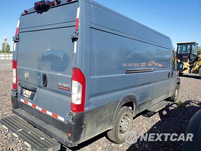 Trzecie zdjęcie samochodu z tyłu: 2022 RAM PROMASTER 3500 DELIVERY VAN VIN:3C6MRVJG5NE116946 - miniatura