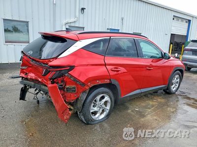 Trzecie zdjęcie samochodu z tyłu: 2022 HYUNDAI TUCSON SEL VIN:5NMJB3AE8NH118783 - miniatura