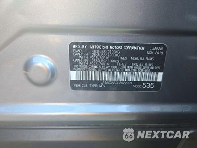 Zdjęcie 13 z 13 samochodu: 2020 MITSUBISHI ECLIPSE CROSS ES VIN:JA4AS3AA0LZ022999 - miniatura