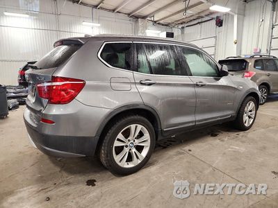 Trzecie zdjęcie samochodu z tyłu: 2012 BMW X3 XDRIVE35I VIN:5UXWX7C5XCL737343 - miniatura