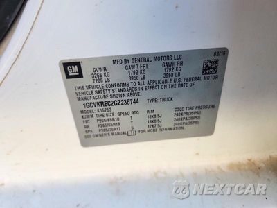 Zdjęcie 12 z 12 samochodu: 2016 CHEVROLET SILVERADO K1500 LT VIN:1GCVKREC2GZ236744 - miniatura