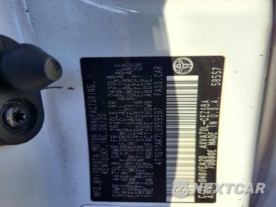 Zdjęcie 12 z 12 samochodu: 2020 TOYOTA CAMRY SE VIN:4T1G11AK7LU959597 - miniatura