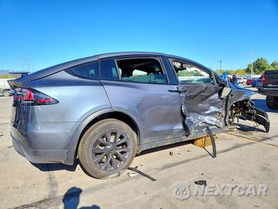 Trzecie zdjęcie samochodu z tyłu: 2022 TESLA MODEL X VIN:7SAXCDE57NF336757 - miniatura