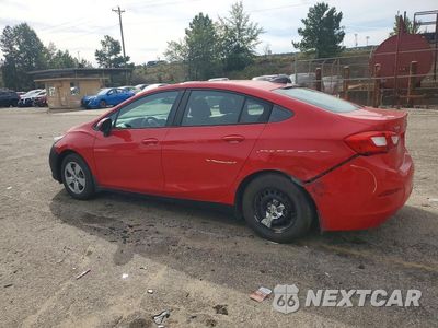 Drugie zdjęcie samochodu z przodu: 2017 CHEVROLET CRUZE LS VIN:1G1BC5SM9H7158944 - miniatura