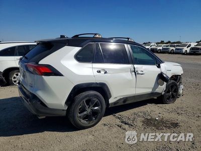 Trzecie zdjęcie samochodu z tyłu: 2021 TOYOTA RAV4 XSE VIN:2T3E6RFV4MW011757 - miniatura