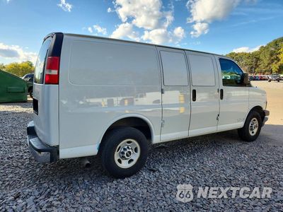 Trzecie zdjęcie samochodu z tyłu: 2017 GMC SAVANA 2500 CARGO DELIVERY VAN VIN:1GTW7AFF8H1913098 - miniatura