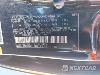 Zdjęcie 13 z 13 samochodu: 2015 TOYOTA SIENNA SPORT VIN:5TDXK3DC3FS654592 - miniatura