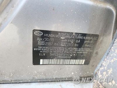 Zdjęcie 13 z 13 samochodu: 2015 HYUNDAI SONATA SE VIN:5NPE24AF0FH232717 - miniatura