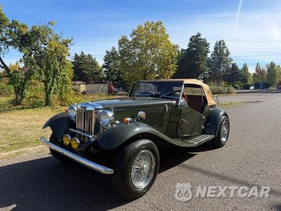 Drugie zdjęcie samochodu z przodu: 1952 MGTD REPLICA 1989 KIT CAR AUTOMATIC TRANS VIN:FM2667 - miniatura
