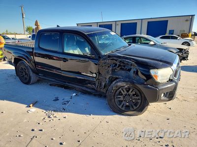 Czwarte zdjęcie samochodu z boku: 2015 TOYOTA TACOMA DOUBLE CAB PRERUNNER VIN:5TFJU4GNXFX075872 - miniatura