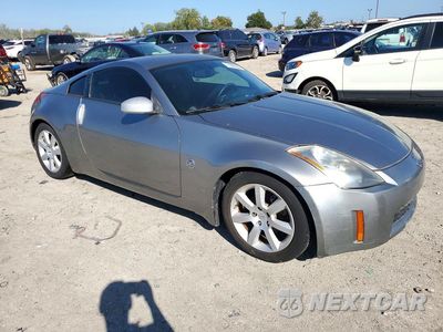 Czwarte zdjęcie samochodu z boku: 2003 NISSAN 350Z COUPE VIN:JN1AZ34D43T108460 - miniatura