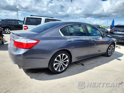 Trzecie zdjęcie samochodu z tyłu: 2015 HONDA ACCORD SPORT VIN:1HGCR2F51FA267931 - miniatura