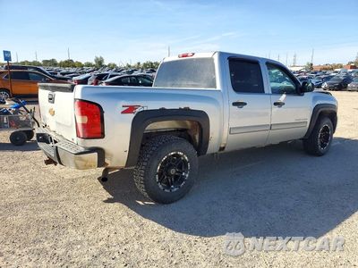 Trzecie zdjęcie samochodu z tyłu: 2010 CHEVROLET SILVERADO K1500 LT VIN:3GCRKSE37AG115840 - miniatura