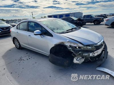 Czwarte zdjęcie samochodu z boku: 2012 HONDA CIVIC EX VIN:2HGFB2F87CH311892 - miniatura