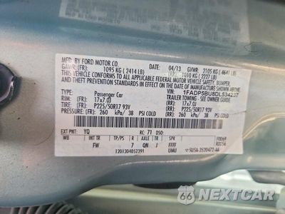 Zdjęcie 12 z 12 samochodu: 2013 FORD C-MAX SEL VIN:1FADP5BU8DL534237 - miniatura