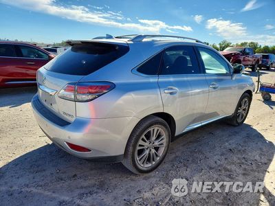 Trzecie zdjęcie samochodu z tyłu: 2014 LEXUS RX 350 BASE VIN:JTJZK1BA2E2013421 - miniatura