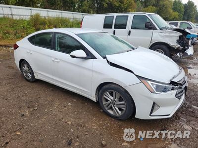 Czwarte zdjęcie samochodu z boku: 2020 HYUNDAI ELANTRA SEL VIN:5NPD84LF9LH630494 - miniatura