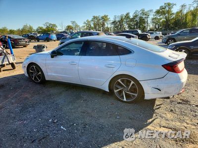 Drugie zdjęcie samochodu z przodu: 2022 HYUNDAI SONATA SEL PLUS VIN:5NPEJ4J26NH137609 - miniatura