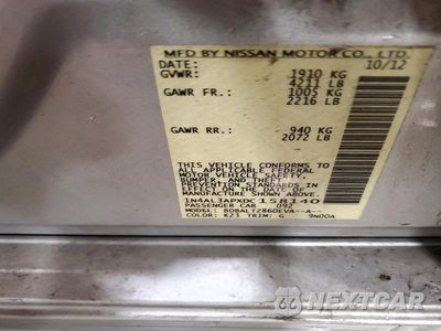 Zdjęcie 12 z 12 samochodu: 2013 NISSAN ALTIMA 2.5 VIN:1N4AL3APXDC158140 - miniatura