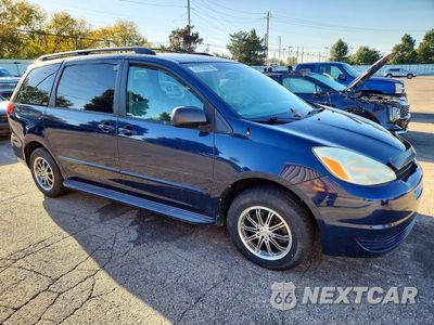 Czwarte zdjęcie samochodu z boku: 2004 TOYOTA SIENNA LE 8 PASSENGER VIN:5TDZA23C74S040276 - miniatura