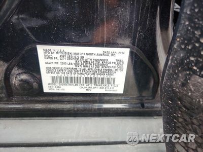 Zdjęcie 12 z 12 samochodu: 2014 MITSUBISHI OUTLANDER SPORT ES VIN:4A4AP3AU7EE027346 - miniatura