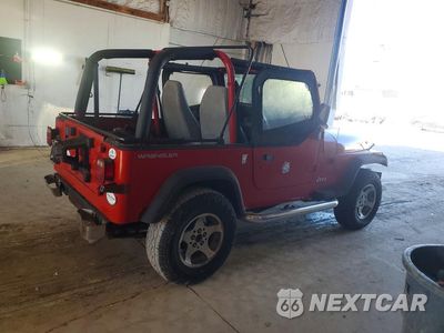 Trzecie zdjęcie samochodu z tyłu: 1995 JEEP WRANGLER / YJ S VIN:1J4FY19P2SP204294 - miniatura
